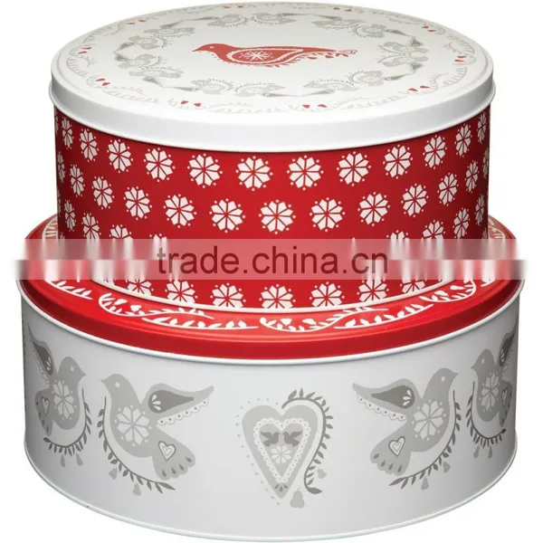Set of 2 Metal Cake Bin photo-2