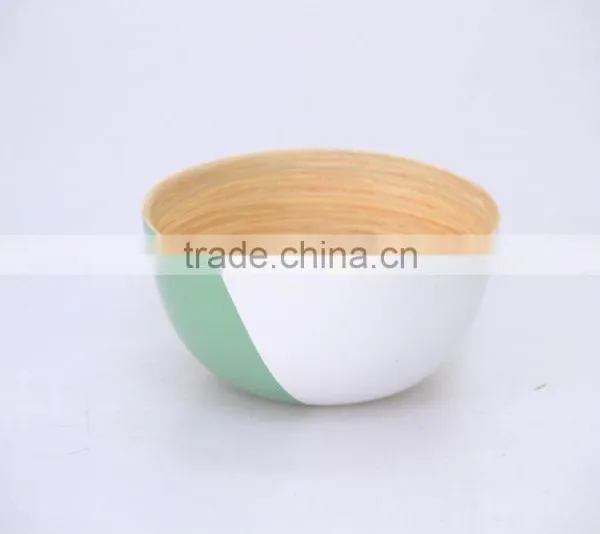 New Design Bamboo Bowl From Vietnam Manufacturer photo-2