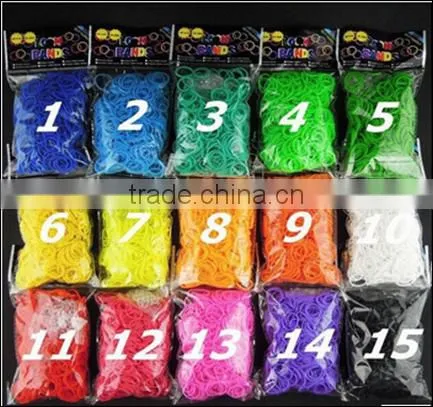 Crazy DIY Colorful Loom Rubber Bands 200pc photo-2