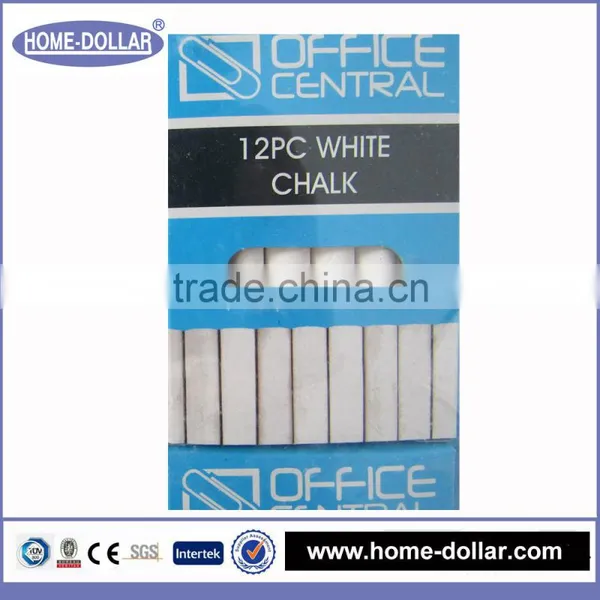 High Quality White and Color Art Drawing Universally Board Small Chalk Set With Eraser photo-3