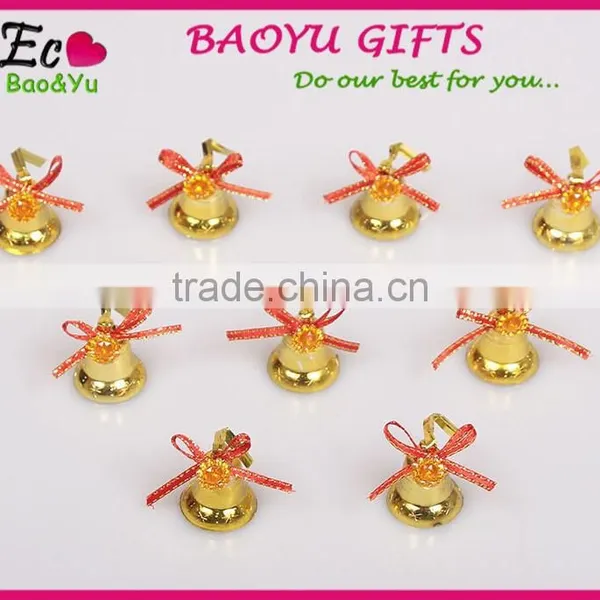 Factory Price Wholesale Small Christmas Bell Plastic Christmas Bell photo-2