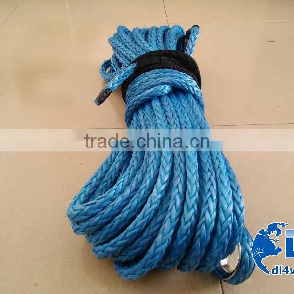 GZDL 4WD 14mm*30m Electric Winch Rope 4x4 Auto Parts Synthetic Winch Rope Synthetic 4x4 photo-3