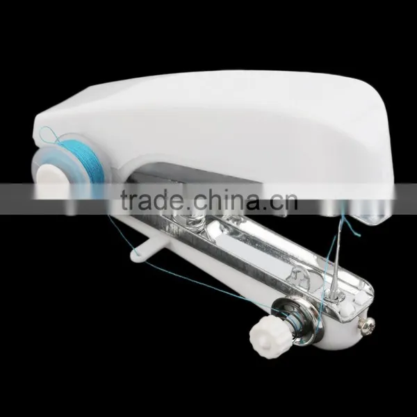 Top Sale Mini Handheld Manual Stitch Clothes Fabrics Sewing Machine Needlework Worldwide Store photo-3