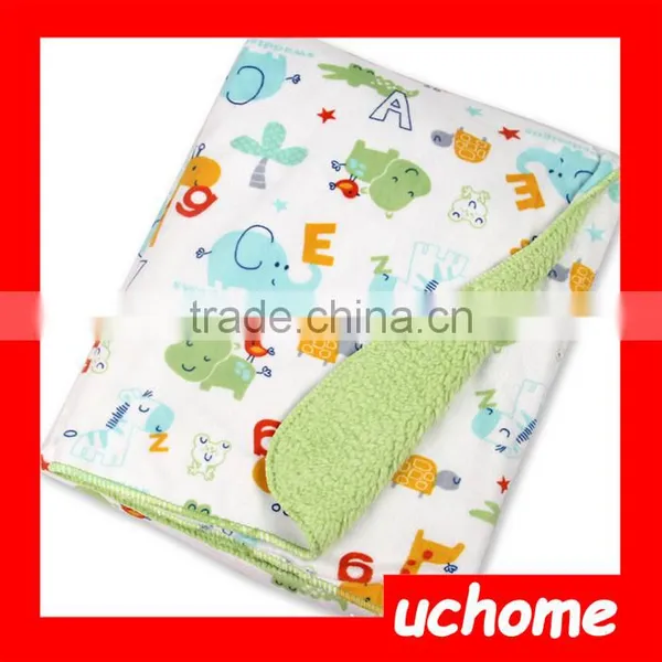 UCHOME China Manufacturer, Double Layer Muslin Swaddle Blanket, Super Soft Textile Plush Baby Blanket Wholesales. photo-6