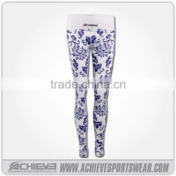 Sublimated Women Fitness Shorts,Custom Yoga Shorts for Women photo-4