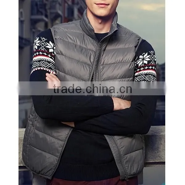 2015 New Style Portable Outdoor Man's Duck Down Vest photo-2