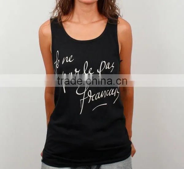 Black Tank Top for Women