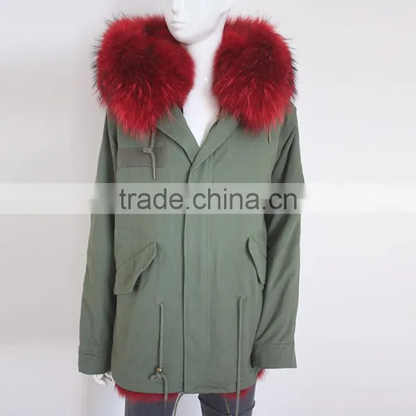 Myfur Winter Men's Fur Parka With Detachable Fur Lining and Raccoon Fur Hooded photo-6