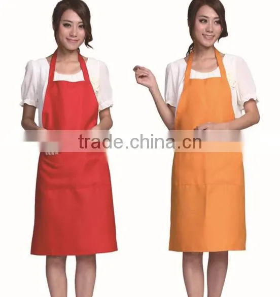 Top Quality Logo Printed Kitchen Cotton Cooking Apron photo-6