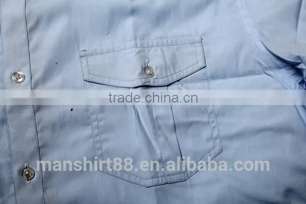 Mens Short Sleeve Formal Work Shirt photo-5
