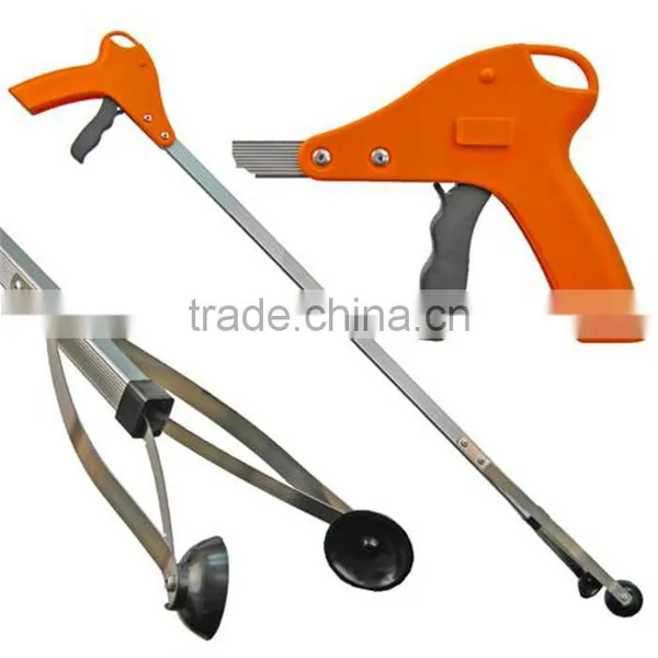 FOLDABLE PICK UP REACHING CLAW LONG ARM GRIPPER GRABBER HELPING HAND TOOL photo-4