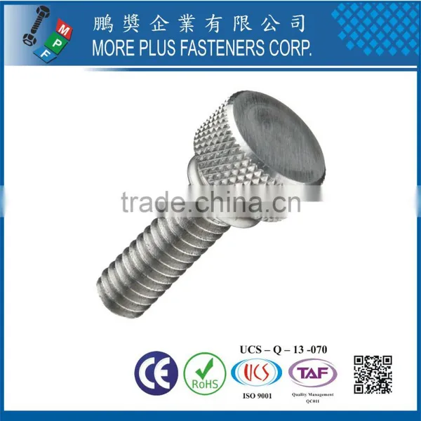 ANSI Stainless Steel Knurled Thumb Screw Plain photo-3