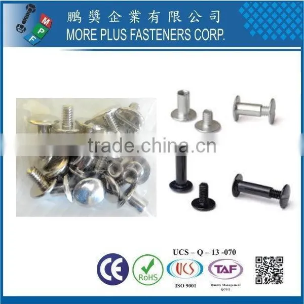 Taiwan Stainless Steel Excellent in Asia Tableware Chicago Screws Male and Female Rivet photo-6