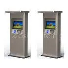 Outdoor Waterproof Touch Screen Information Kiosk , Customer Kiosk Multi-functional