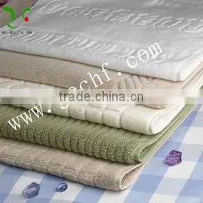 solid color jacquard towel