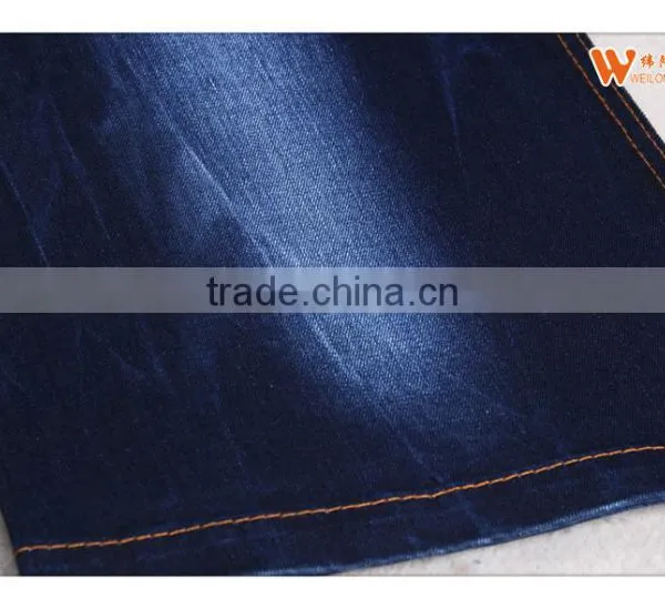 Wholesale 100% Rope Dye Cotton Jersey Knitted Denim Fabric photo-4