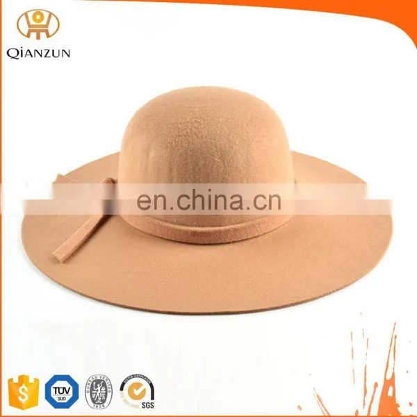 Wide Brim Fedora Hat Custom Logo Band photo-5