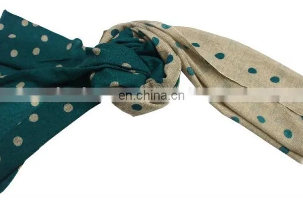 Cashmere Pashmina Wool Polka Dot Shawls photo-5