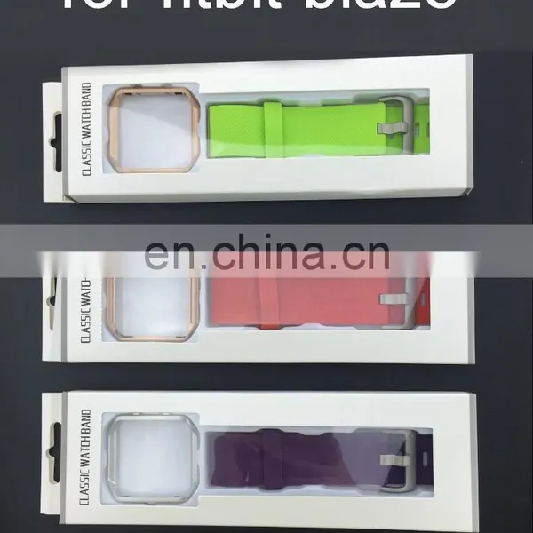 for fitbit blaze band, Soft Silicone Watch Band for Fitbit Blaze Smart Fitness Watch