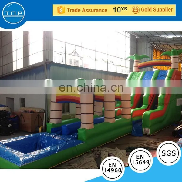 TOP INFLATABLES Hot Selling 2017 Giant Inflatable Water Slide for Adult photo-2