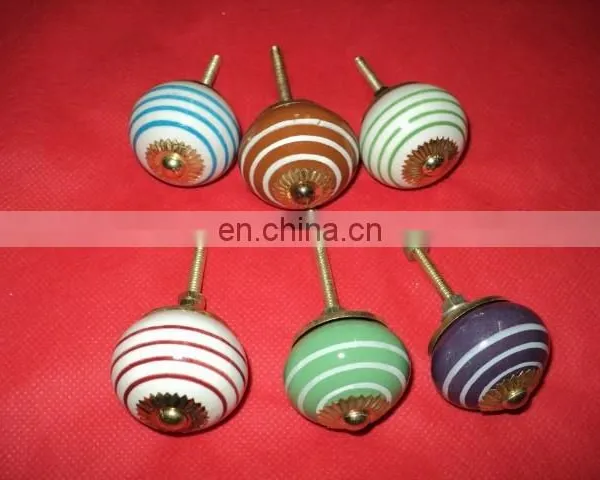 INDIAN CERAMIC HANDMADE DOOR KNOBS photo-5