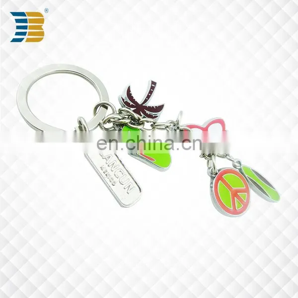 Ocean Style Custom Made Metal Soft Enamel Keychain photo-2