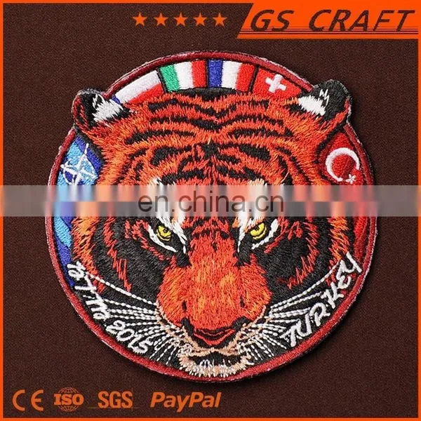 Eagle Embroidery Woven Patch Custom Logo and Size Available photo-4