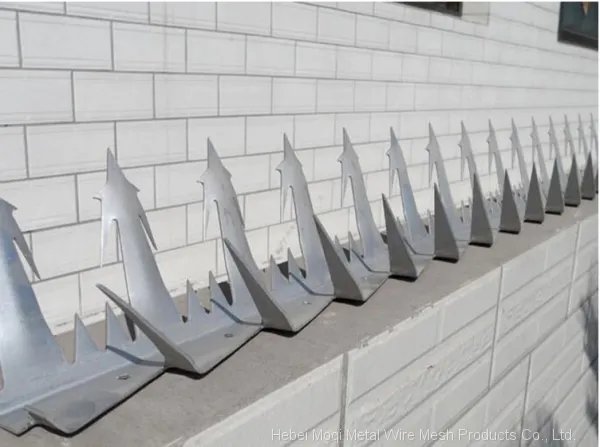 Anti Climb Spikes 2 Rows Barbed Wall Spikes photo-5