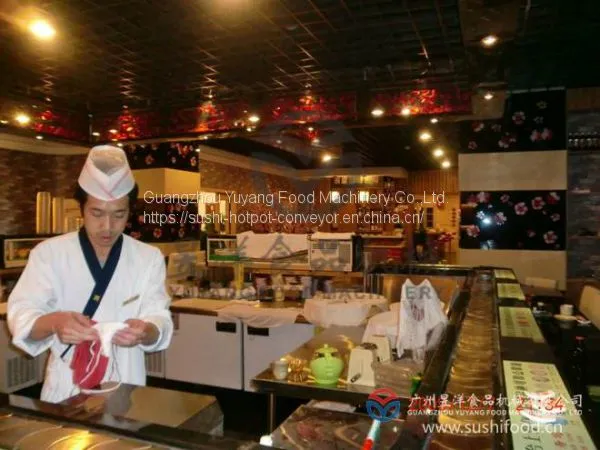 Cheap Price Stainless Steel Conveyor Belt Sushi photo-3