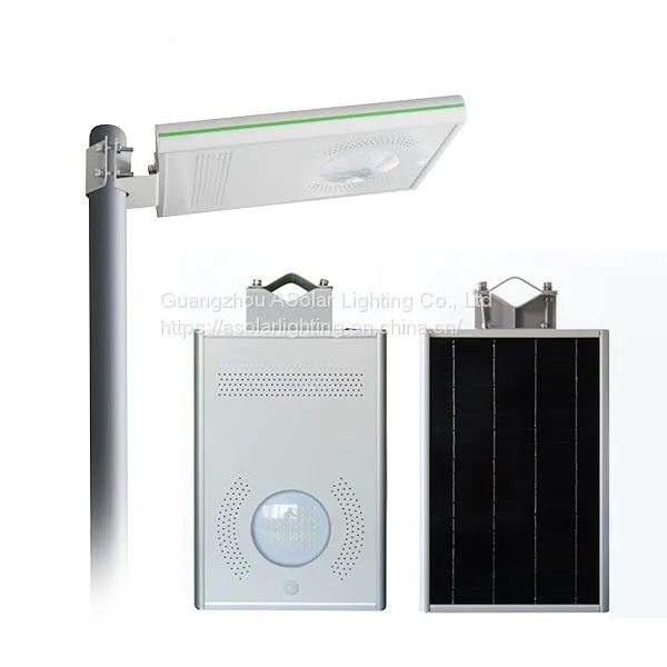 Off-grid High Efficiency Ip65 All in One Integrated Solar Led Street Light