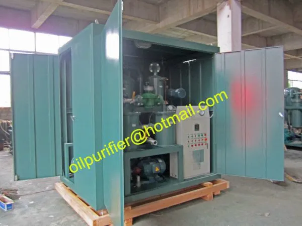 Locomotive Insulated Oil Filtration Machine, Fully-enclosed Insulating Oil Purifier With 4 Tyres photo-3