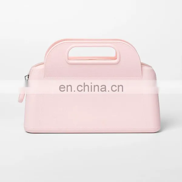Women Tote Purse Handbag Multi Useful Silicone Cosmetic Pouch Ladies Clutch Wallet photo-2