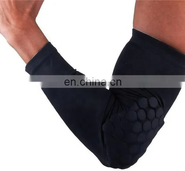 Arm Sleeve Compression Elbow Sleeve Padded Shooter Sleeves Protective Pads Support for Basketball Football Volleyball Baseball photo-5