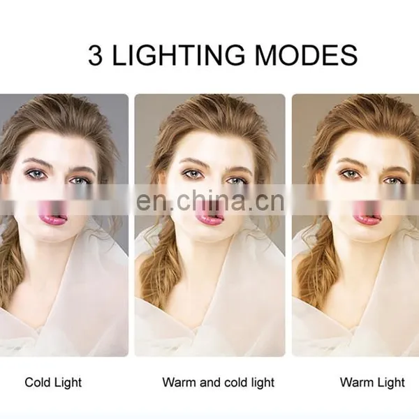 10 13 Inch Portable Clip Phone Circle Ring Fill Light RGB Soft Light LED Selfie Ring Light With Tripod Stand photo-5