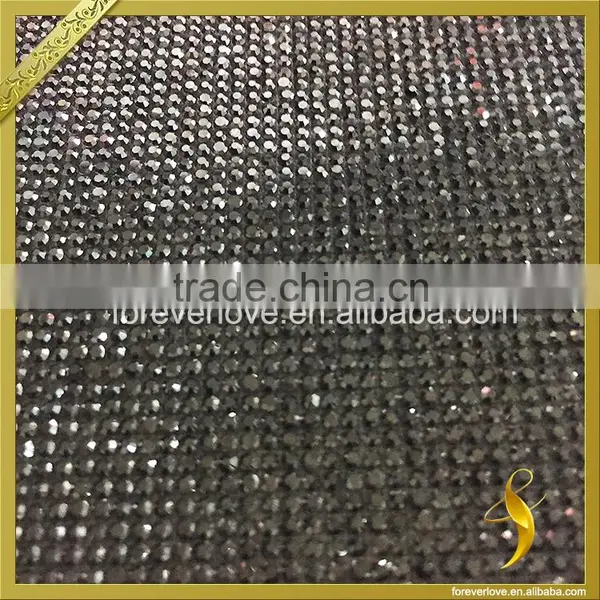 Fancy Crystal Beads Wedding Table Decorations Hotfix Rhinestone Mesh FRM-205 Supplier's Choice photo-3