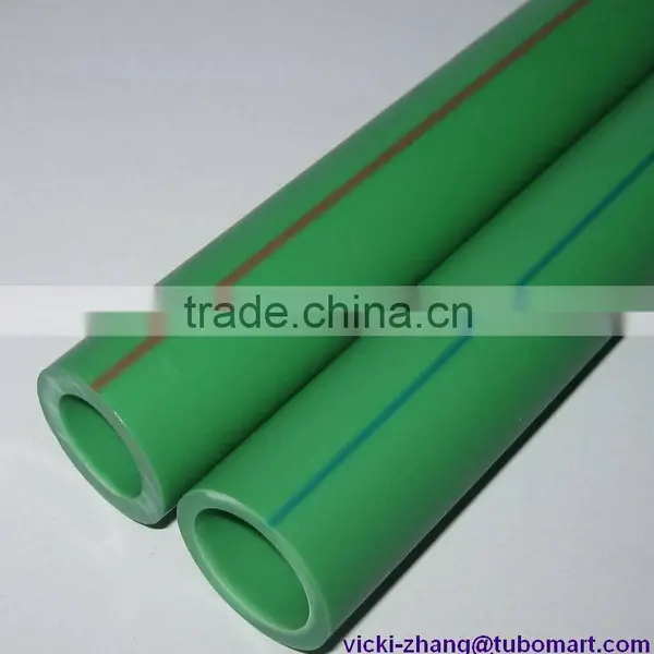 PPR Pipe Factory PPR Composite Pipe, Glass Fiber PPR Pipe for Hot Water High Pressure photo-6