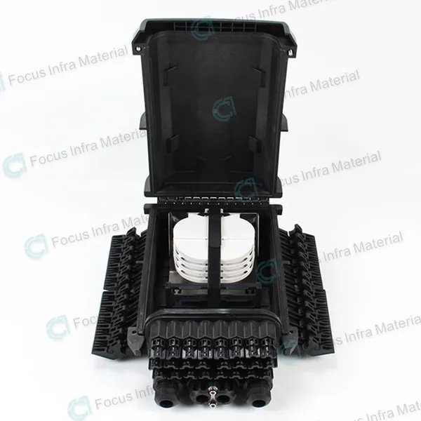 288 Core Horizontal Type Outdoor Aerial Dome Fiber Optical Splice Closure Cable Joint Storage Outlet Box photo-2