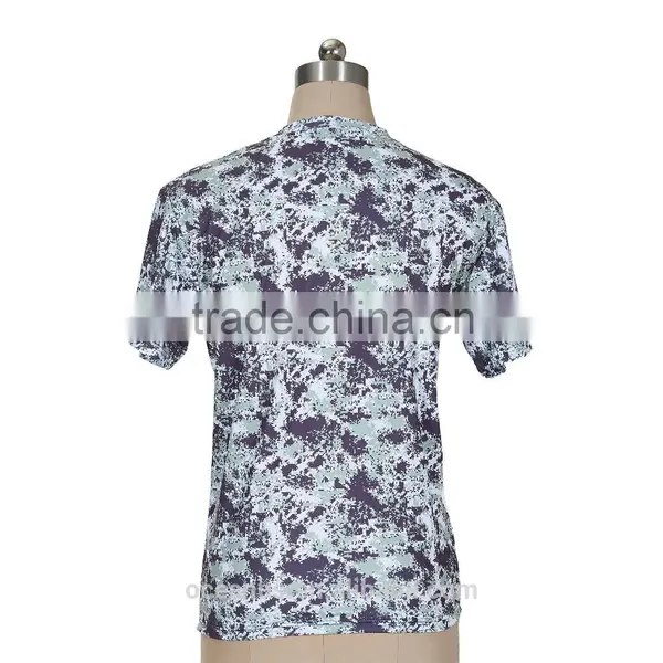 100% Poly Knit Mens Sublimation Print T Shirts photo-2