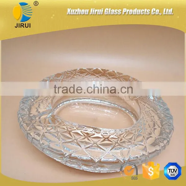 Clear Glass Cigarette Ashtray photo-3