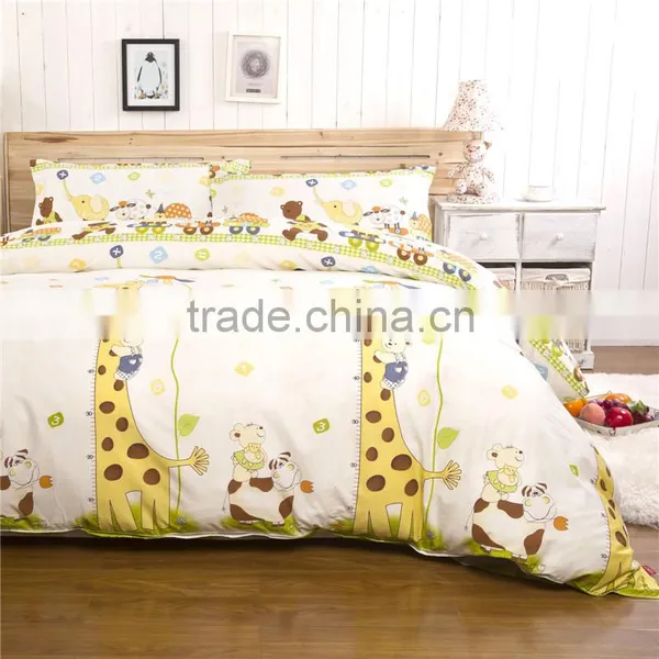 Professional Manufacture Cotton Deer Design Cute Quilt Duvet Covers Set Bed Linen Sets photo-3