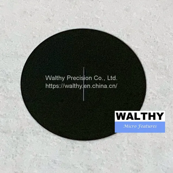 Custom Blacked Various Slits for Optical Instruments