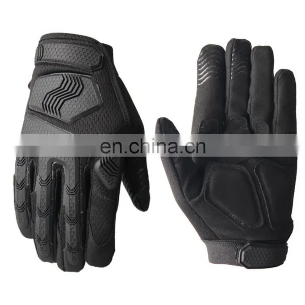 Winter Full Finger Rubber Knuckle Protective Outdoor Sport Safety Combat Hunting Camouflage Tactical Gloves photo-5