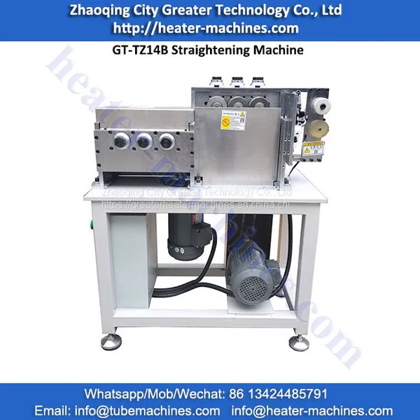 GT-TZ14B Straightening Machine Heater Machinery Tubular Heater Equipment High Density Cartridge Heater Main Machines