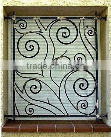 GYD-15WG122 2015 Decorative Wrought Iron Window Grill