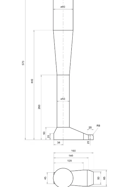 IEC60335-2-107 Figure 107 Robotic Lawnmowers Object Hazard Foot Probe Test for Standing Child photo-5