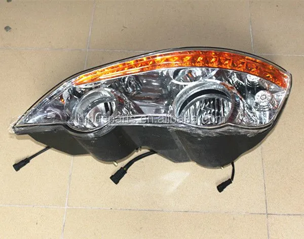 Bus Front Light Best Selling 6129 Auto Parts Headlamp 600X310 Led Headlight Bulb Golden Dragon Bus Parts photo-5