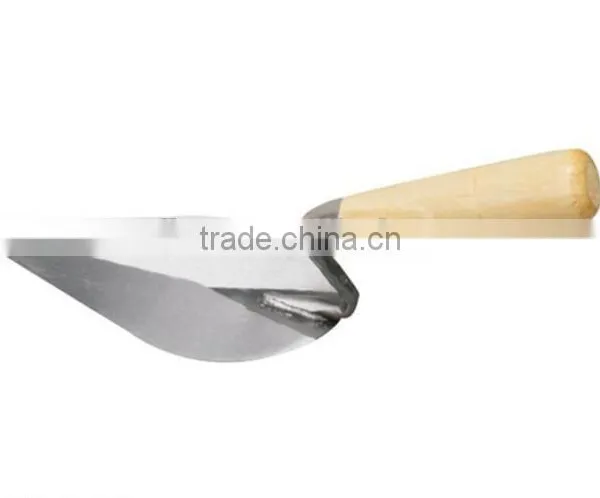 Factory cheaply bricklaying trowel with wood or plastic handle