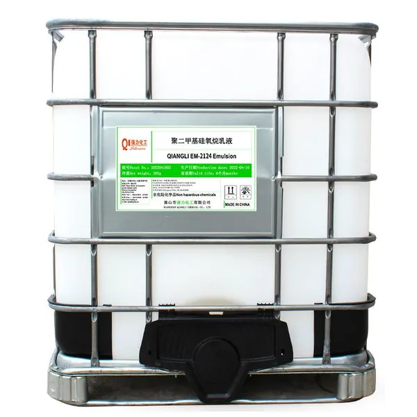 QL-EM 2124 Emulsion PDMS High-Performance Silicone Oil With 35% Active Content Nonionic Polydimethylsiloxane Emulsion photo-4