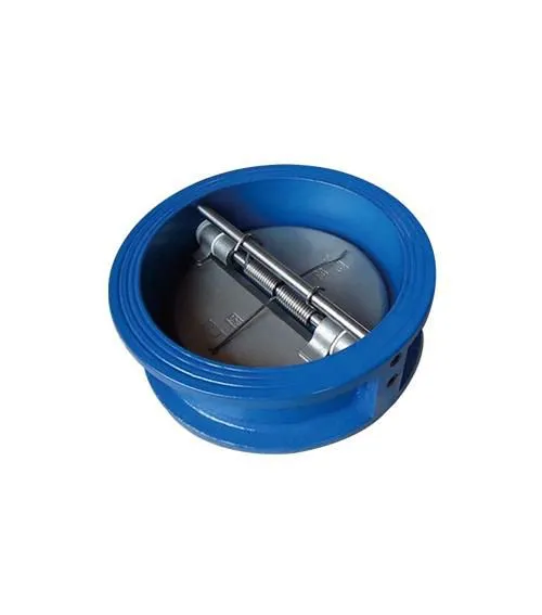 Manufacturer Direct Sales Flange Butterfly Check Valve photo-3
