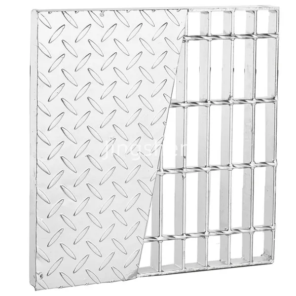 Serrated Galvanized Steel Grating